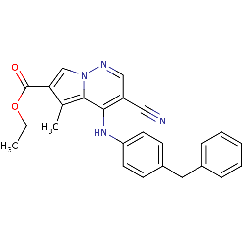 Chemical structure of BindingDB Monomer ID 50176565