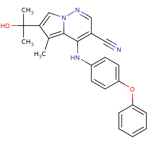 Chemical structure of BindingDB Monomer ID 50176574