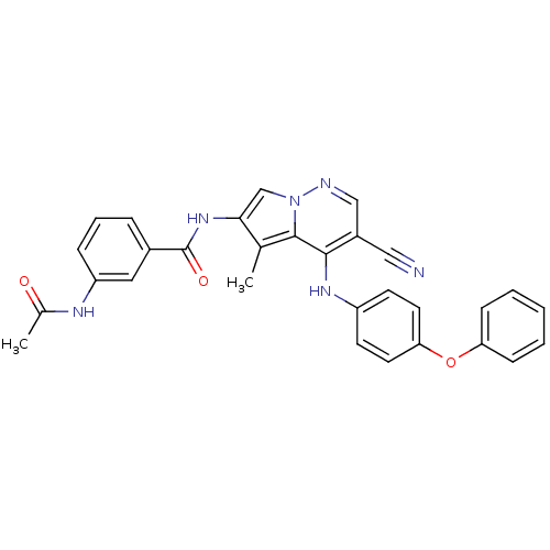 Chemical structure of BindingDB Monomer ID 50176588