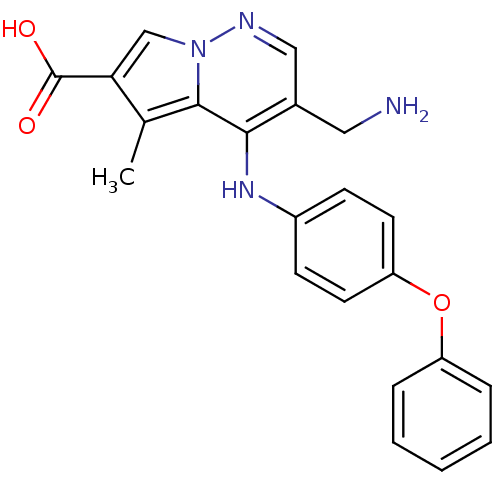 Chemical structure of BindingDB Monomer ID 50176598
