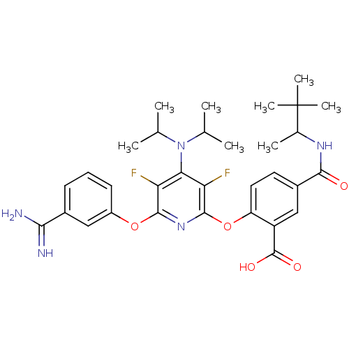 Chemical structure of BindingDB Monomer ID 50177189
