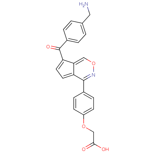 Chemical structure of BindingDB Monomer ID 50177316