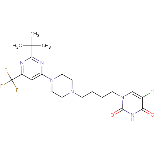 Chemical structure of BindingDB Monomer ID 50177347