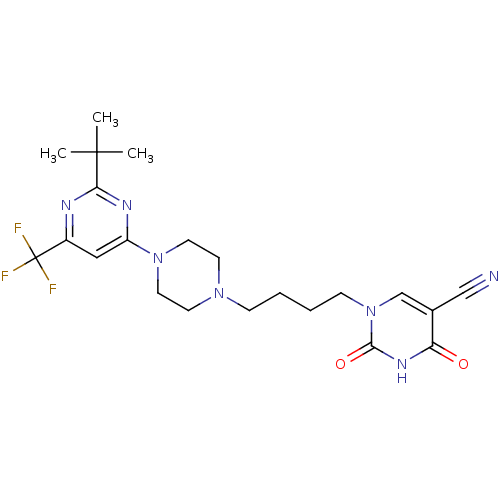 Chemical structure of BindingDB Monomer ID 50177359