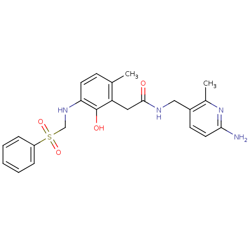 Chemical structure of BindingDB Monomer ID 50177414