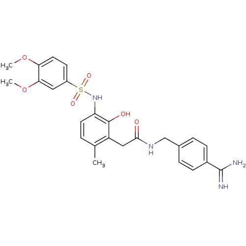 Chemical structure of BindingDB Monomer ID 50177421