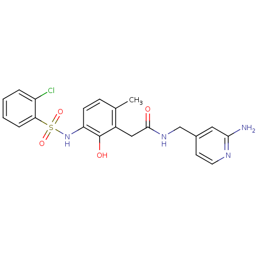 Chemical structure of BindingDB Monomer ID 50177427