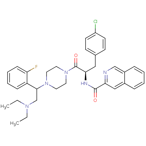Chemical structure of BindingDB Monomer ID 50177562
