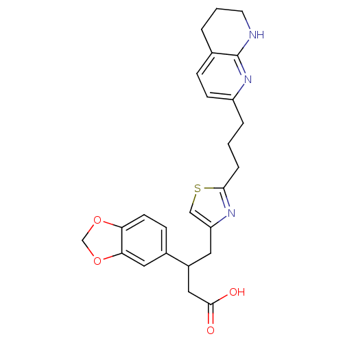 Chemical structure of BindingDB Monomer ID 50178253