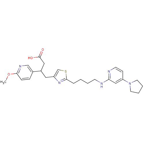 Chemical structure of BindingDB Monomer ID 50178256
