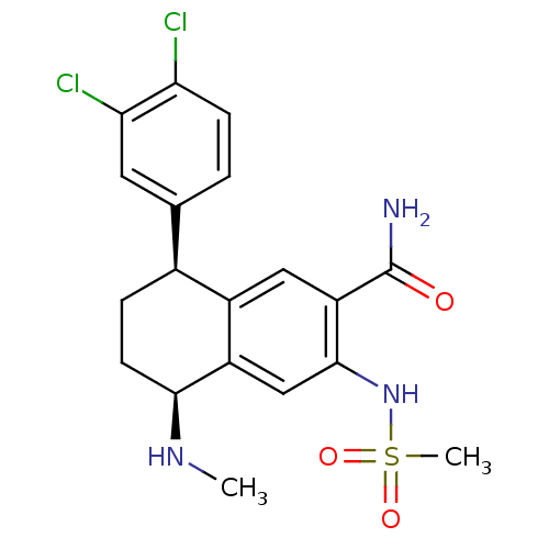 Chemical structure of BindingDB Monomer ID 50178386