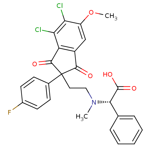 Chemical structure of BindingDB Monomer ID 50178419