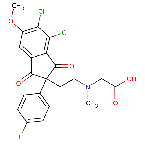 Chemical structure of BindingDB Monomer ID 50178423