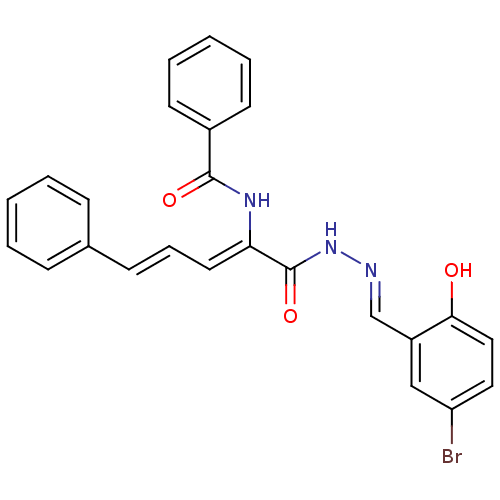 Chemical structure of BindingDB Monomer ID 50178726