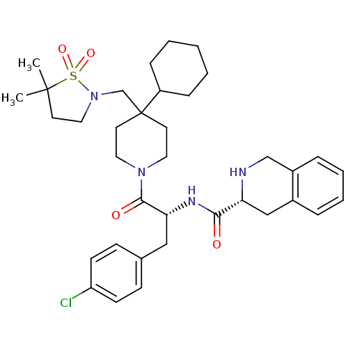 Chemical structure of BindingDB Monomer ID 50179135