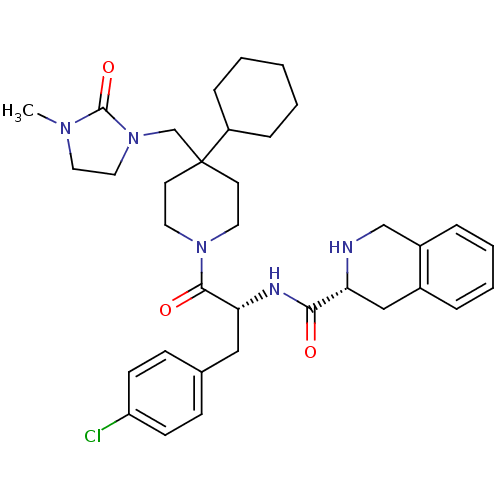 Chemical structure of BindingDB Monomer ID 50179136
