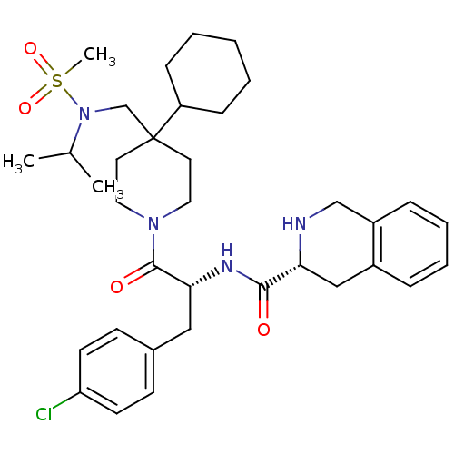Chemical structure of BindingDB Monomer ID 50179143