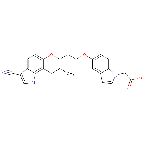 Chemical structure of BindingDB Monomer ID 50179226