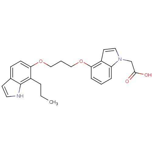Chemical structure of BindingDB Monomer ID 50179228