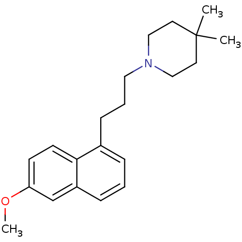 Chemical structure of BindingDB Monomer ID 50179276