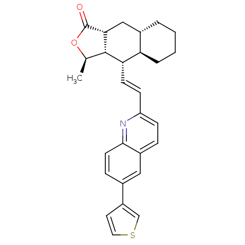Chemical structure of BindingDB Monomer ID 50179571