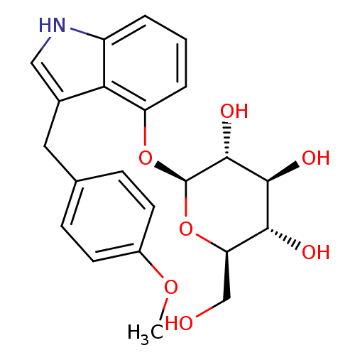 Chemical structure of BindingDB Monomer ID 50179673