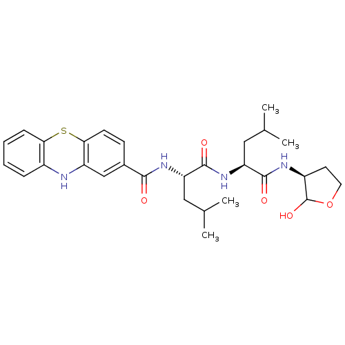 Chemical structure of BindingDB Monomer ID 50179738