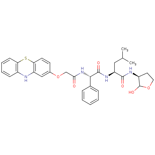 Chemical structure of BindingDB Monomer ID 50179740