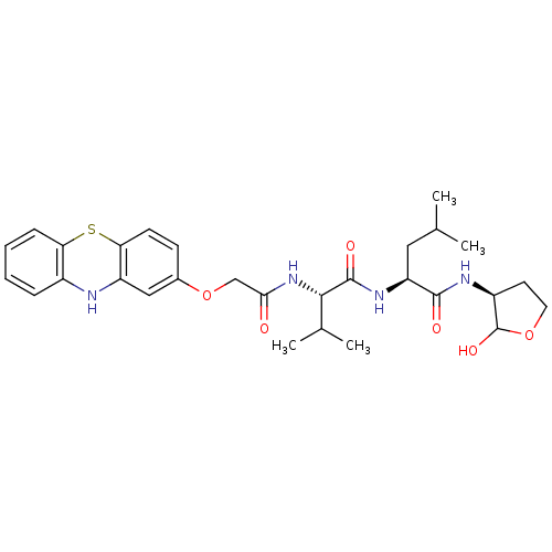 Chemical structure of BindingDB Monomer ID 50179741