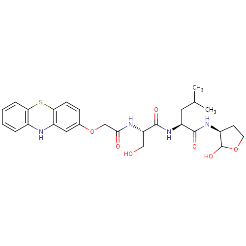 Chemical structure of BindingDB Monomer ID 50179743