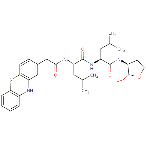 Chemical structure of BindingDB Monomer ID 50179744