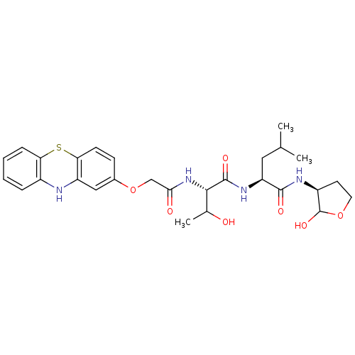 Chemical structure of BindingDB Monomer ID 50179747