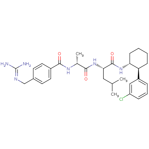 Chemical structure of BindingDB Monomer ID 50179794