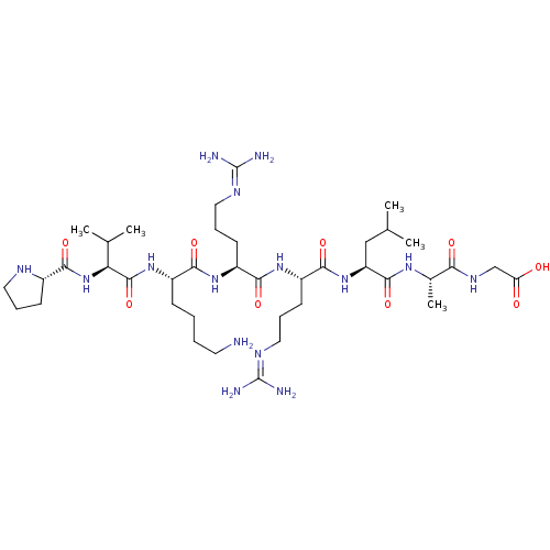 Chemical structure of BindingDB Monomer ID 50179809