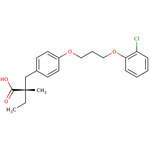 Chemical structure of BindingDB Monomer ID 50179821