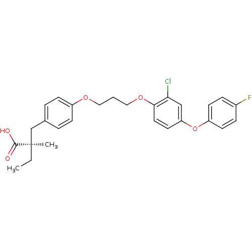 Chemical structure of BindingDB Monomer ID 50179826