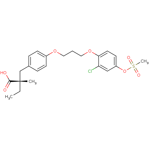 Chemical structure of BindingDB Monomer ID 50179844