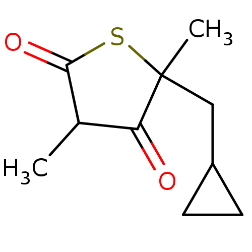 Chemical structure of BindingDB Monomer ID 50180143