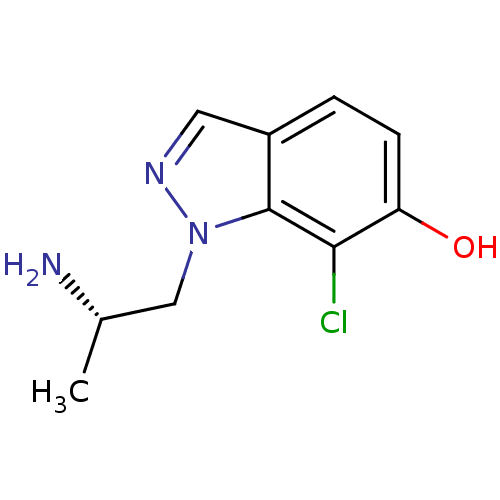 Chemical structure of BindingDB Monomer ID 50180255