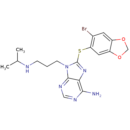 Chemical structure of BindingDB Monomer ID 50180306