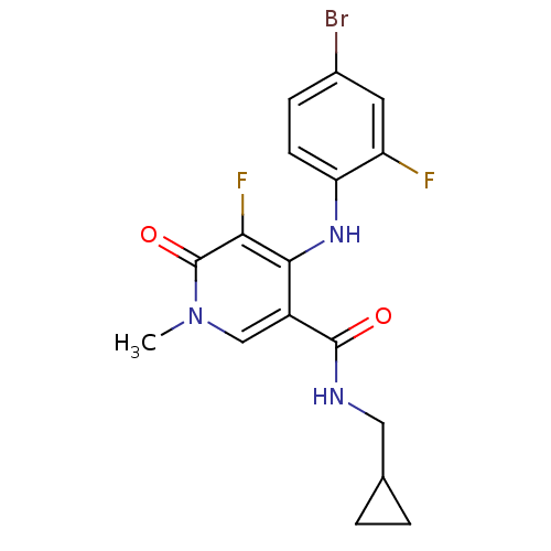 Chemical structure of BindingDB Monomer ID 50180557