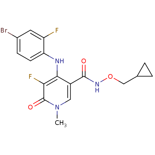 Chemical structure of BindingDB Monomer ID 50180564