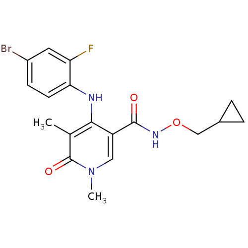 Chemical structure of BindingDB Monomer ID 50180571