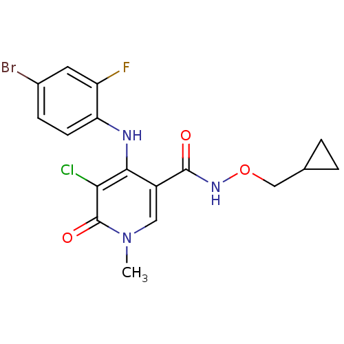Chemical structure of BindingDB Monomer ID 50180574