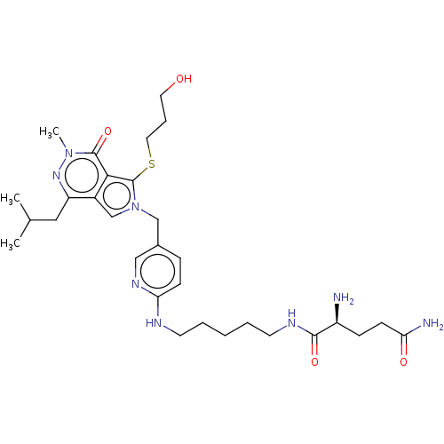 Chemical structure of BindingDB Monomer ID 50180646