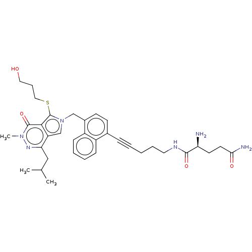 Chemical structure of BindingDB Monomer ID 50180649