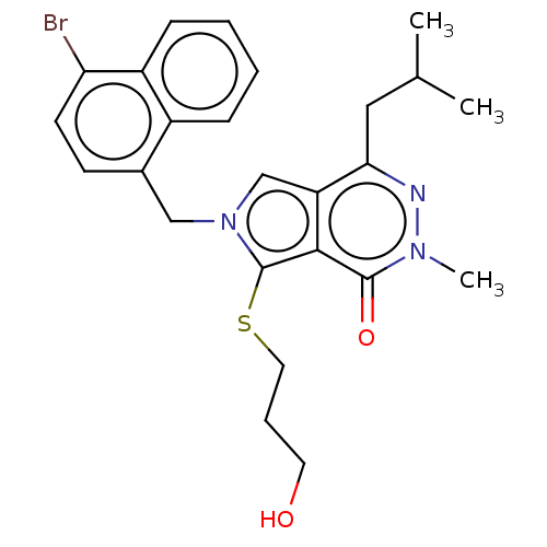 Chemical structure of BindingDB Monomer ID 50180650