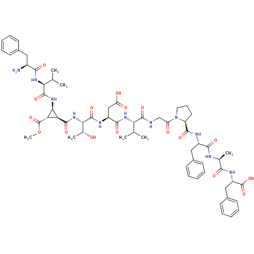 Chemical structure of BindingDB Monomer ID 50180774