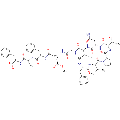 Chemical structure of BindingDB Monomer ID 50180780