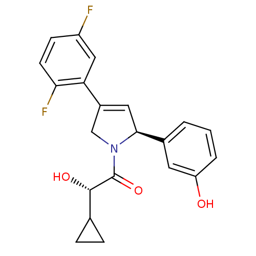 Chemical structure of BindingDB Monomer ID 50181141